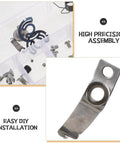 Heavy Duty Pro Grade Bobbin Case Spring And Replacement Needle Plate Screws For Sewing Machines Metal Construction With Easy DIY Installation High Precision Replacement Parts For Home Use And Daily Sewing Maintenance, metal spring and screws