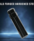 Beefy Three Quarter Drive Six Point Spline Lug Nut Socket And Wheel Lock Removal Key For Stuck Auto Nuts Crafted Tough As Nails On Rims With Rust Proof Chrome Moly Steel, detailed view of cold forged hardened steel construction.