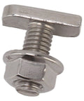 A2 70 Stainless Steel M8 Hammer Head Screws 15 Pack Lock Down Your Solar Panels With These Heavy Duty Roof Anchors feature a hammer head design.