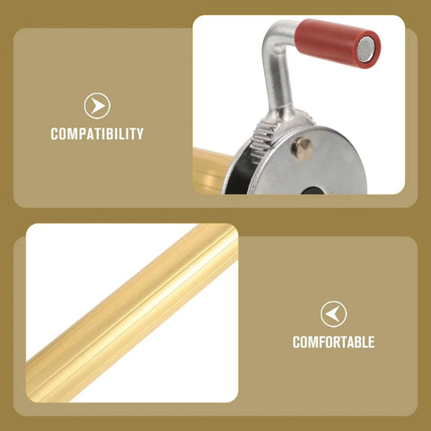 Leave The Ladder Behind With This Lightweight Aluminum Smoke Transducer Removal Tool Built For Quick Ceiling Detector Grabs And No Sweat Fire Safety Upgrades tool handle and claw for easy smoke detector swapping.