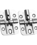 Uonlytech 2pcs adjustable torque folding table hinges, zinc alloy, self-locking L-brackets for cabinet doors