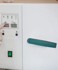 Heavy Duty Replacement Oven Handle For Commercial Kitchen Equipment Durable Plastic Grips Sleek Design Easy Install For Vacuum Dryers And Ovens on white unit.