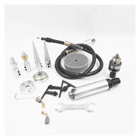 Heavy Duty 800W Bench Grinder With Variable Speed For woodwork jade polishing and precision detail work flexible shaft kit components.
