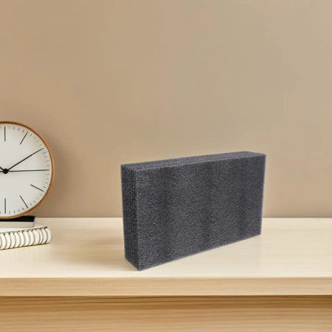 2 Pack Wicked Tough Extra Thick Black Cuttable Polyethylene Foam Padding Sheets For Badass Case Protection And Sweet Reusable Heavy Duty Shipping Liner Packaging Supplies on wooden table.