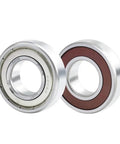 Hella Durable High Temperature Deep Groove Ball Bearing Heavy Duty ZZ Shielded Precision Engineered visible from two angles.