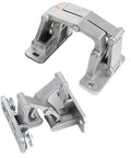 Heavy Duty Invisible Door Hinge With Smooth 180 Degree Swing Made From Badass 304 Stainless Steel Supports Up To 200KG Zero Visible Hardware