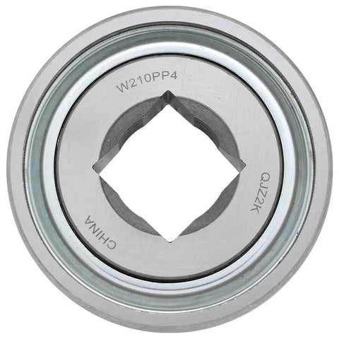 Farmhand Approved Heavy Duty Agricultural Disc Harrow Bearing With 1.125 Square Bore And 3.543 Outer Diameter, top view showing inner design.