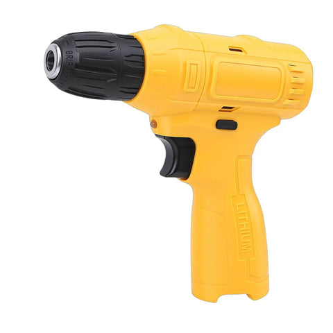 No Sweat Cordless Drill Set With Cushioned Anti Slip Handle And Bulletproof Performance designed for ease in wood, brick, and tile work.