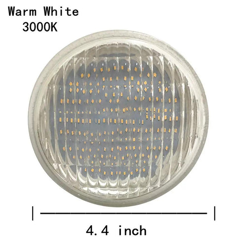 Led PAR36 9W 12V Warm White Outdoor Landscape Lights Pack Of 6, Energy Efficient, IP65 Water Resistant bulb close-up