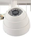 Rock Solid 1080P Hd Dome Security Camera With Hella Crisp Infrared Night Vision And 3.6Mm Lens For Outdoor Use, white dome design.