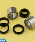 Heavy Duty Washer Center Post Bearing And Seal Kit Replacement Part includes metal and rubber components for DIY repairs.