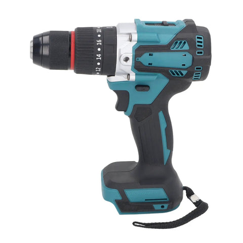 Badass 18V Cordless Drill With 140Nm Torque And Dual Speed Controls For Crushing Stubborn Nuts Zero Strip Setting Half Inch Chuck Power Tool