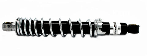 Universal Mechanical Adjustable Shocks For Mini Bike And Go Kart, 12 Inch Eye To Eye, 12mm ID Mount, durable suspension shock absorber
