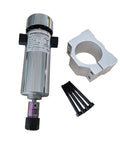 Top Shelf 800W CNC Spindle Motor Kit Featuring 20000 RPM Slick Air Cooled Tech Plug And Play ER16 Chuck Variable Speed Governor And Power Supply with mount and screws.