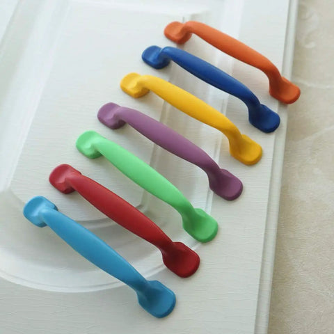 Hella Durable Zinc Alloy Drawer Knobs And Kitchen Cabinet Handles Built Tough For Daily Use Featuring Easy Grip Pulls for colorful furniture.