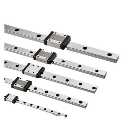 Get Your High Precision Linear Guide Rail Kit With Smooth Sliding Action For DIY Projects Featuring MGN7C Slider Blocks From 250mm To 1000mm For Flawless Motion And Zero Maintenance Needs, pre-drilled steel rails