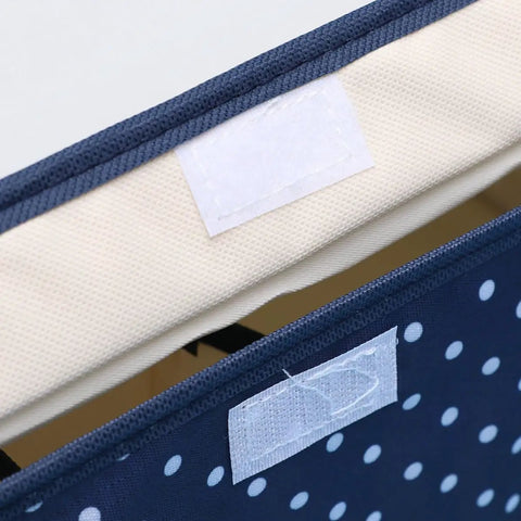 Kick Clutter To The Curb With This Hella Tough Waterproof Oxford Cloth Underwear Storage Box Featuring 13 Roomy Grids snap lid detail.