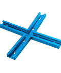 3 Inch T Track Intersection Kit With Predrilled Mounting Holes Do-It-All Universal T Track Accessories For Woodworking Jigs And Fixtures