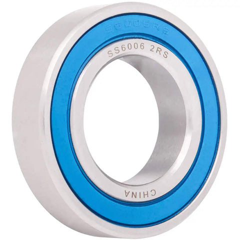 Built Tough 100 Pack Stainless Steel Deep Groove Radial Ball Bearings 30mm X 55mm X 13mm Double Rubber Sealed pro shop bearing