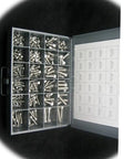 Open tray with Stainless Steel Socket Cap Screws And Allen Head Set 490 Piece Multi Purpose Pro Grade Hardware Fastener Kit