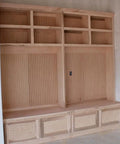 Wooden cabinet framing using 8 By 2 Inch Gold Finish Wood To Wood Cabinet Screw With Type 17 Drill Point Self Piloting For Cabinets
