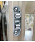 Top Notch Smooth As Butter Silent Glide Pulley Wheels For Sliding Doors And Windows Heavy Duty U Type Rollers close-up of roller hardware.