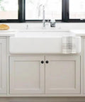 Two Pack Rock Solid Matte Black Drawer Pulls With 2.5 Inch Hole Center And Premium Zinc Alloy Build for kitchen cabinetry.