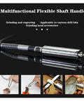 Multifunctional Flexible Shaft Handle for Heavy Duty 800W Bench Jewelry Polisher and Grinder, ideal for precise engraving and grinding.
