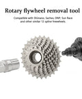 Heavy Duty Pro Grade Bicycle Freewheel Remover Tool for Quick Bike Repairs Compatible with Shimano Sunrace Sram Dnp