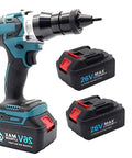 Badass Cordless Rivet Gun And Knockout Rivet Nut Setter Featuring 21 Volt Brushless Motor with two 26V lithium ion batteries.