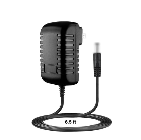 Heavy Duty 12V AC To DC Wall Charger Supplied With Beefy Power Output Compatible With Makerbot Digitizer Plus Zebra Scanners features a 6.5 ft cord.