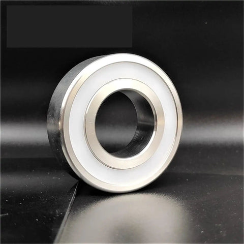 Premium 316 Stainless Steel Deep Groove Ball Bearing 75X160X37 Millimeters showing smooth surface and precision machined design.