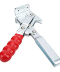 Workhorse Welding Toggle Clamp Downstroke Fixture With 182Kg Holding Force Galvanized Vertical Clamp For Rock Solid Workholding Elbow Style Hand Tool GH12205 For Metal Fabrication, red handle
