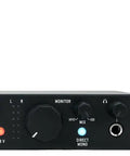 Dope Home Studio Recording Kit Featuring A Two Channel Usb Audio Interface With Midi Support And Five Hundred Vintage Keyboard Presets Paired With A Rugged Xlr Handheld Dj Microphone For Podcasts And Live Streams setup showing dual-channel interface and dynamic mic.
