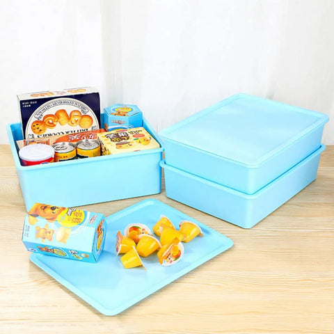 3 Piece Blue Plastic Underwear Storage Set Featuring 10 And 15 Cell Vertical Drawers Perfect For Socks Scarves And Delicates Lightweight Closet Tower That Keeps Your Dresser Hitch Free And Looking Sharp Every Single Day with stacked storage bins for organizing.