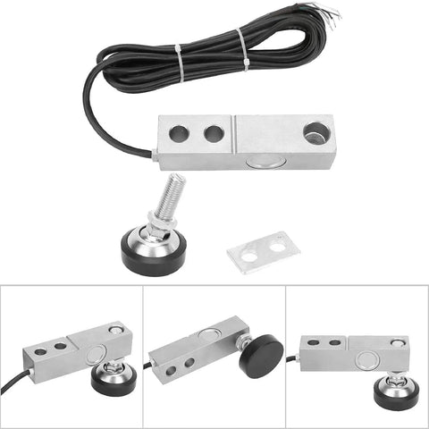 Beefy Built To Last Load Cell Weight Sensor with 1T or 3T Options, aluminum alloy, parallel installation, shown with accessories
