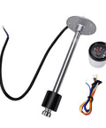 Sleek High Resolution Black Dial Fuel Sending Unit And Gauge Kit With Dead Accurate Water And Diesel Level Tracking A Solid Plug And Play Upgrade For Your Daily Driver Or Work Rig.