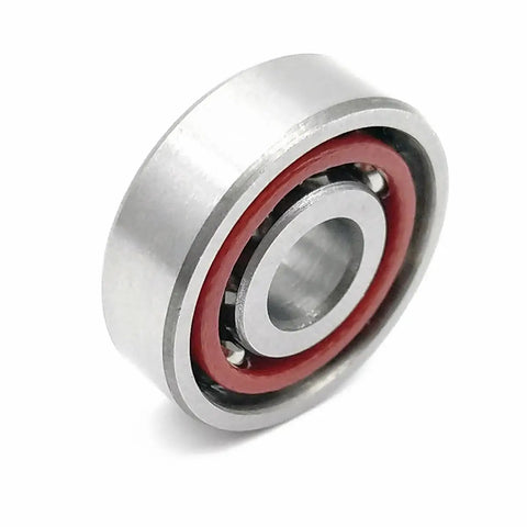 Top Notch Hella Precision Abec Five Single Row Angular Contact Ball Bearing Metric Frame With 15 Degree Contact Angle.