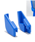 Mini Toolbox Lid Holder Clip With Top Lid Support Non Magnetic Design Tight Fit Lid Stay For Easy Access To Tools Space Saving Toolbox Accessory That Clips On The Side To Keep The Lid Open And Secure. blue plastic toolbox lid clip