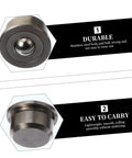 Heavy Duty Steel Ball Transfer Units Set Of 3 Low Profile 360 Degree Rotating Casters Industrial close-up of durable stainless steel ball