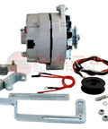 Premium Tough Heavy Duty Alternator Conversion Kit For Ford 8N Tractor Generator To Alternator Swap with hardware and brackets.
