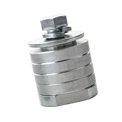 Sweet Heavy Duty Angle Grinder To Wall Groove Cutter Adapter M10 Thread Mount for 4 and 6 inch grinders close-up view.