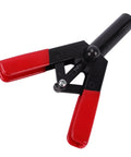 Ergonomic Plastic Rivet Gun Kit With 41 Piece Assorted Nylon Rivets And Fastener Removal Tool, red-handled hand riveter
