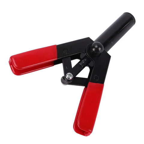 Ergonomic Plastic Rivet Gun Kit with non-slip grip, part of the 41-piece set, ideal for auto electronics and furniture repairs.
