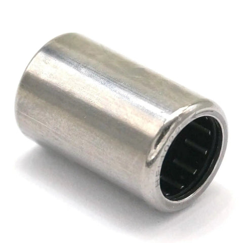 Five Piece One Way Needle Roller Bearing Set 10x14x22mm Steel Clutch Bushings with cylindrical steel design.