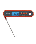 Waterproof Digital Meat Thermometer With Folding Probe And Backlit Display In Orange For Oven Or Grill Programmable Presets For Chicken Salmon Steak And Lean Gains 1 Degree Precision To Nail 100g Plus Protein In Your Meal Prep