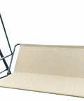 Heavy Duty Waterproof Swing Seat Cover For Patio Two To Three Seater Bench Cushions, 900D Oxford Fabric in beige