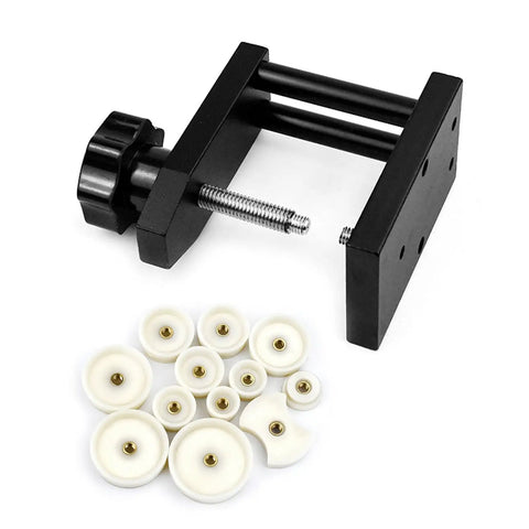 Heavy Duty Watch Back Cover Press Machine Including 12 Precision Plates for durable watch repair setup and tools.