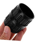 Hand holding Two Piece Inner Outer Reamer Deburring Tool Set for Water Pipes Compact and Portable Chamfering Kit for Tubes and Edges