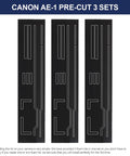 Light Seal Foam Sponge Kit For Canon Ae-1 And Ae-1 Program Film Camera Neoprene pre-cut seals in three sets for easy installation.